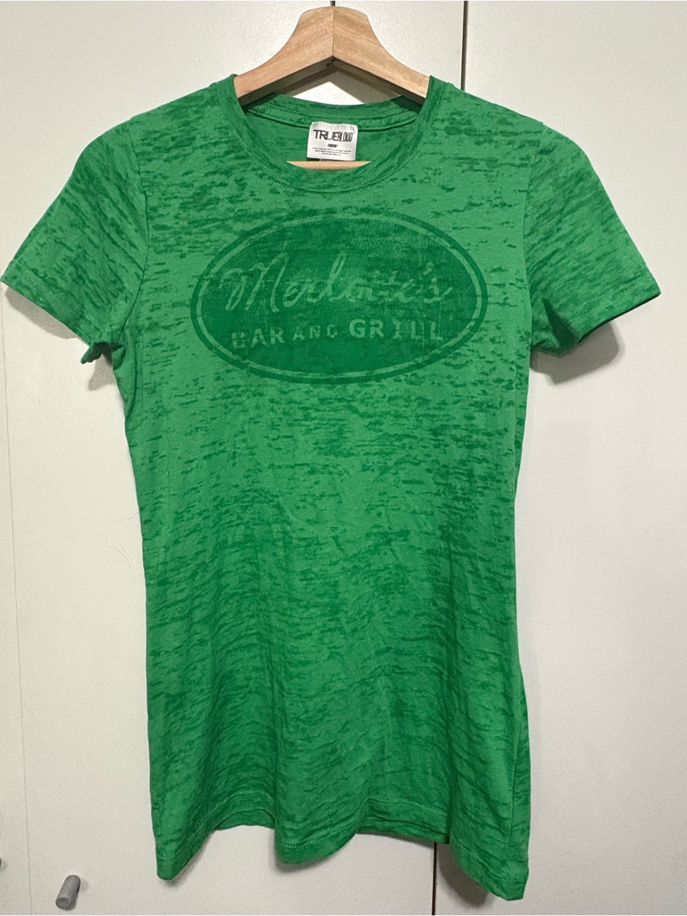 TRUEBLOOD Green Crewneck Tee